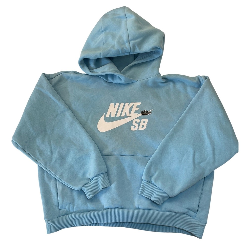 Nike SB Icon Fleece EasyOn Sweatshirt Pullover Hoodie Youth Kids XL 18/20